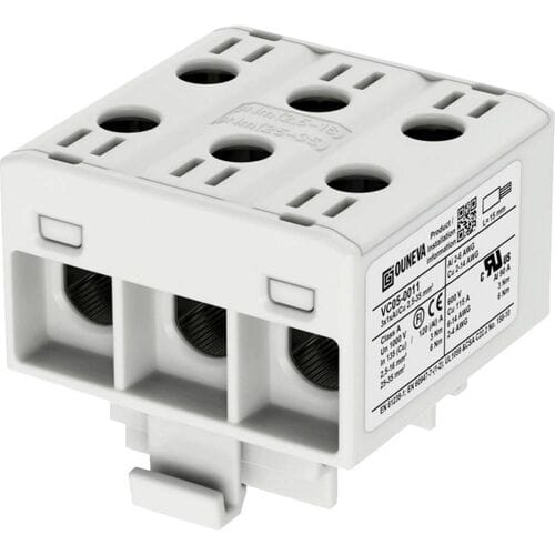 Ouneva Group VC05-0011 Verdeelblok Schroeven Grijs 1 stuk(s)