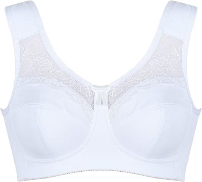 Naturana functionele BH zonder beugels 80E wit