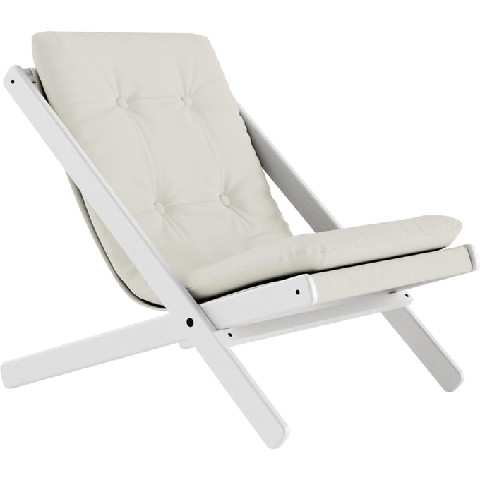 Karup Boogie klapstoel - 701 Natural - 205 white lacquered