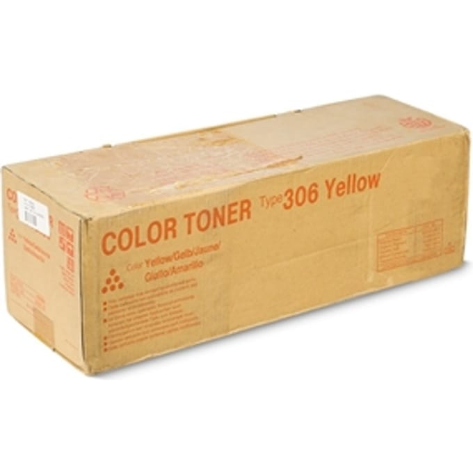 Ricoh type 306 toner cartridge geel (origineel)