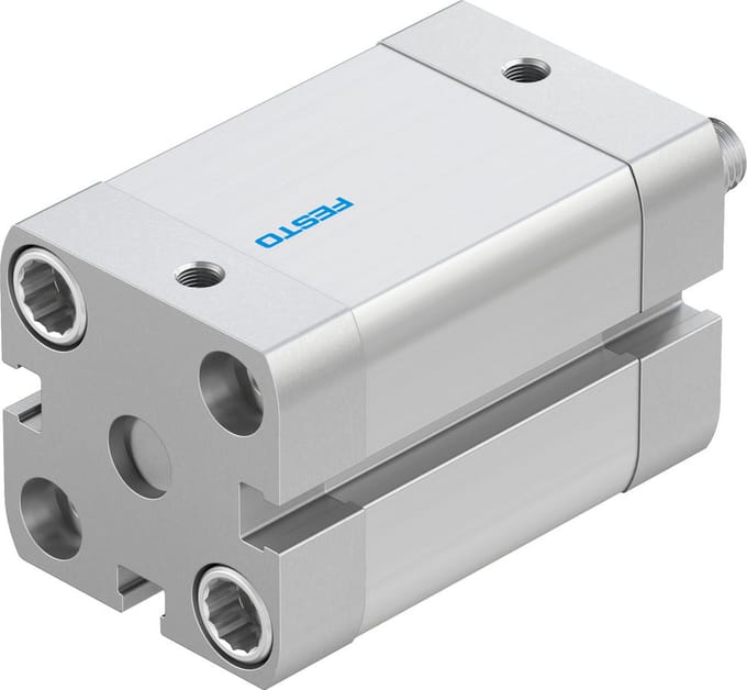 Festo Compacte Cilinder 25mm Boring 25mm Slag ISO 21287 Dubbelwerkend - 577185 - P2BUG