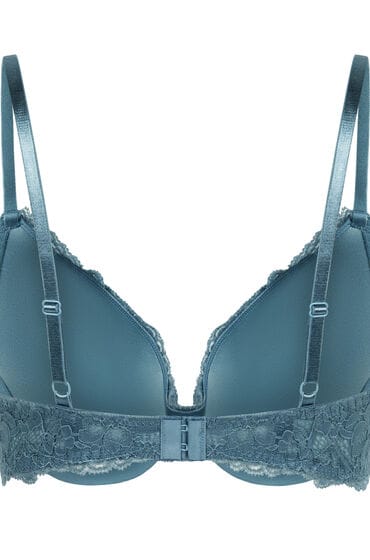 Hunkemöller Voorgevormde push-up beugel bh Marine Blauw