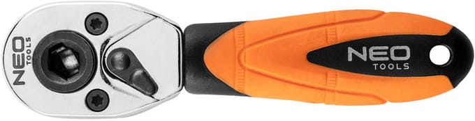 NEO - Ratelsleutel - 1/4 inch - 105 mm - Ergonomische Handgreep