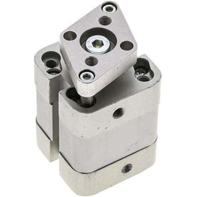 ISO 21287 Compacte Dubbelwerkende Cilinder 25-10mm - Magnetisch - Niet-roterend