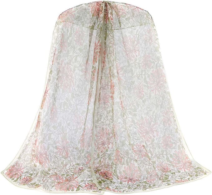 Signare - Sjaal - 100% pure zijde – Honeysuckle – Kamperfoelie – May Morris