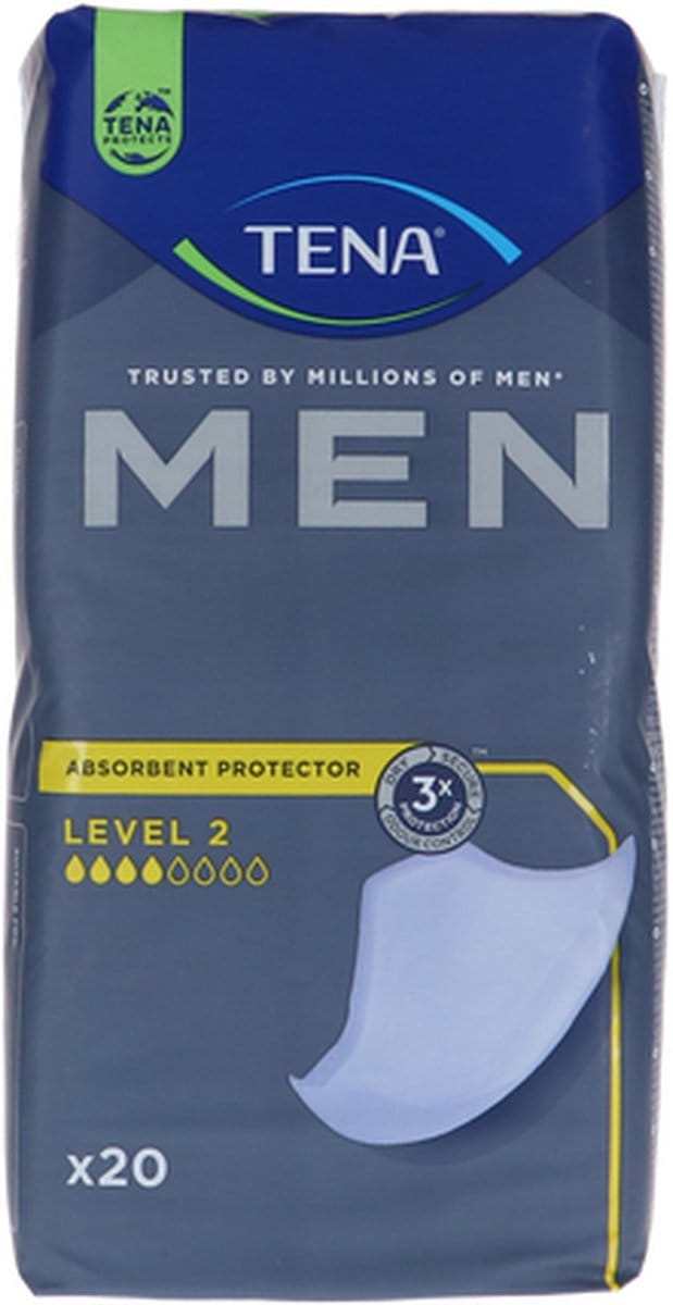 Tena men level 2 grootverpakking 40 x 20 stuks