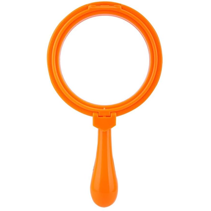 90mm Handheld Kinderen 3X Vergrootglas Vergrootglas met Standaard Educatief Speelgoed voor Kinderen