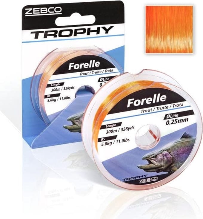 Zebco Nylon Trophy Trout 300m - Maat : 0.25mm