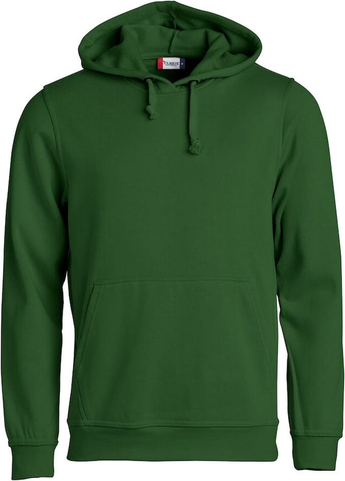 Clique Basic hoody Flessengroen maat M