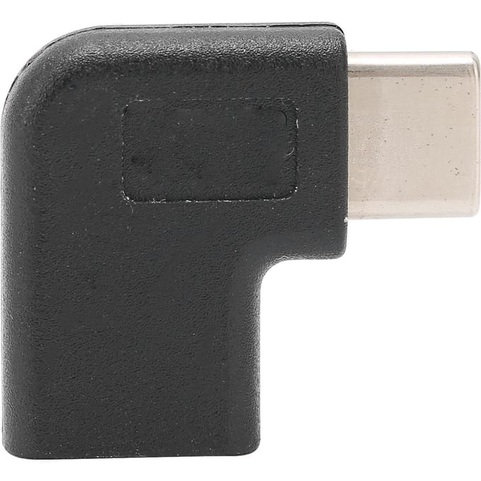 Type C Mannelijk naar Vrouwelijk Adapter Ondersteunt Dubbelzijdige 90 Graden Type C Verlengadapter voor Laptops