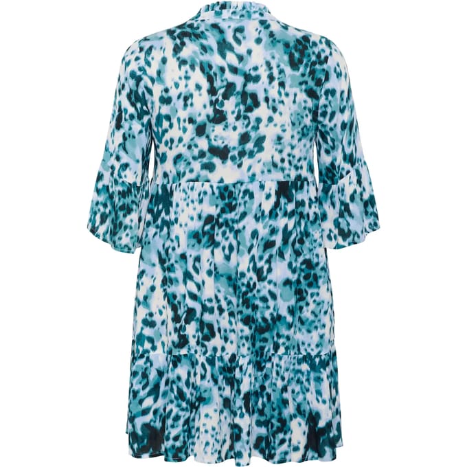 Jurk met opdruk voor dames KAFFE Curve KCAmi