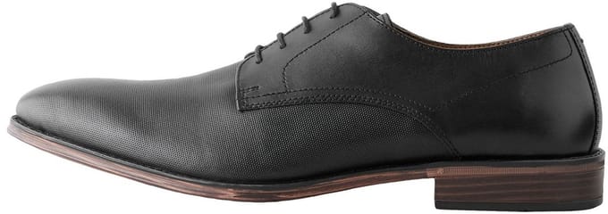 Next - Heren - Derby-schoenen van saffianoleer - Zwart