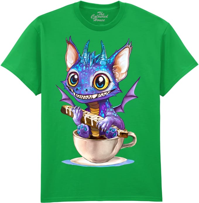 Draak Espresso Dragon The Coloured House T-shirt M