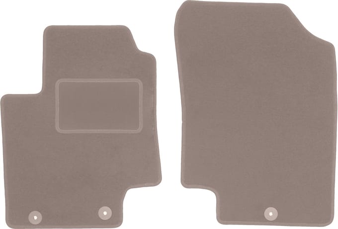 Beige voormatten voor: Hyundai i20 I hatchback (2008-2014)