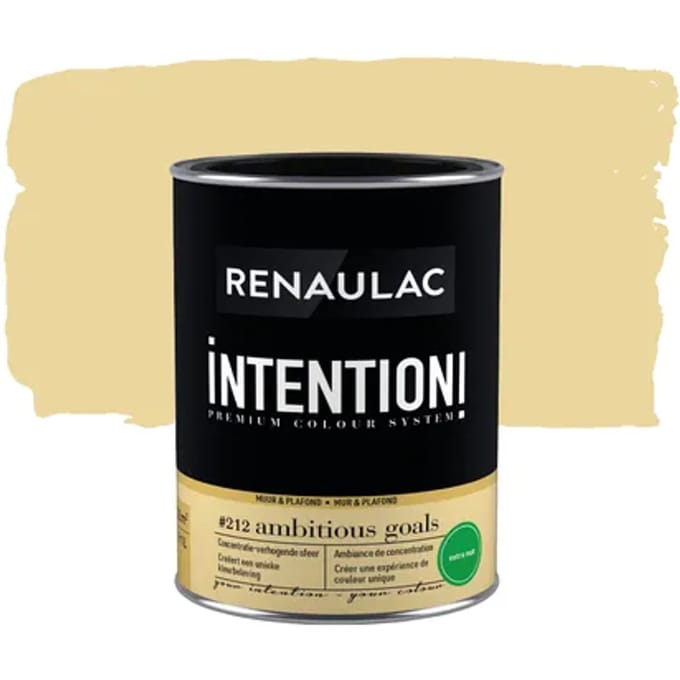 Renaulac Intention Muurverf - Extra Mat - Ambitious Goa - 1l
