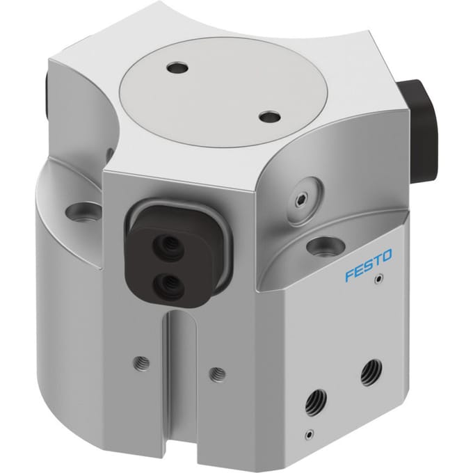 Festo Driepuntsgrijper 4mm Slag - Bouwgrootte 35 Dubbelwerkend - 1163038