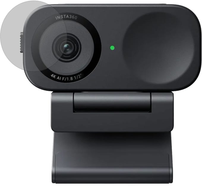 Screenprotector geschikt voor Insta360 Link 2C - Tempered Glass Screenprotector – 1x Lens – Bescherming geschikt voor Insta360 Link 2C Lens – 9H Gehard Glas – Complete Set – TechDefend