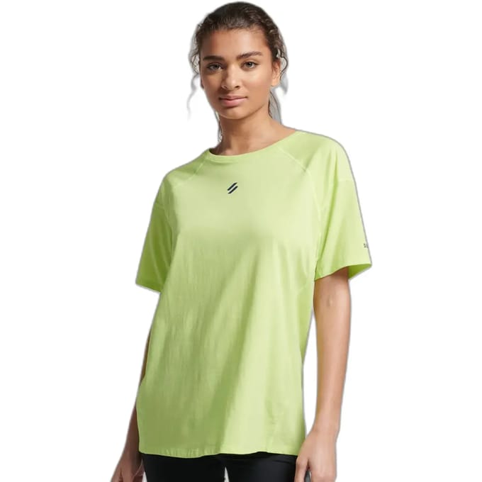 Superdry Run SS Sportshirt Vrouwen - Maat L