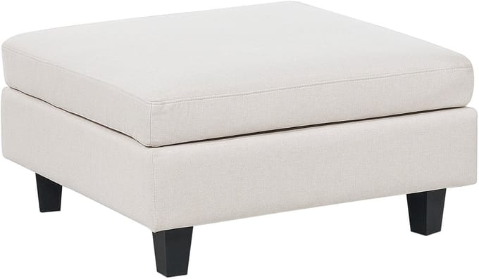 UNSTAD - Hocker - Lichtbeige - Polyester