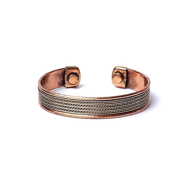 Armband - Yogi & Yogini - Koper - Vier koorden