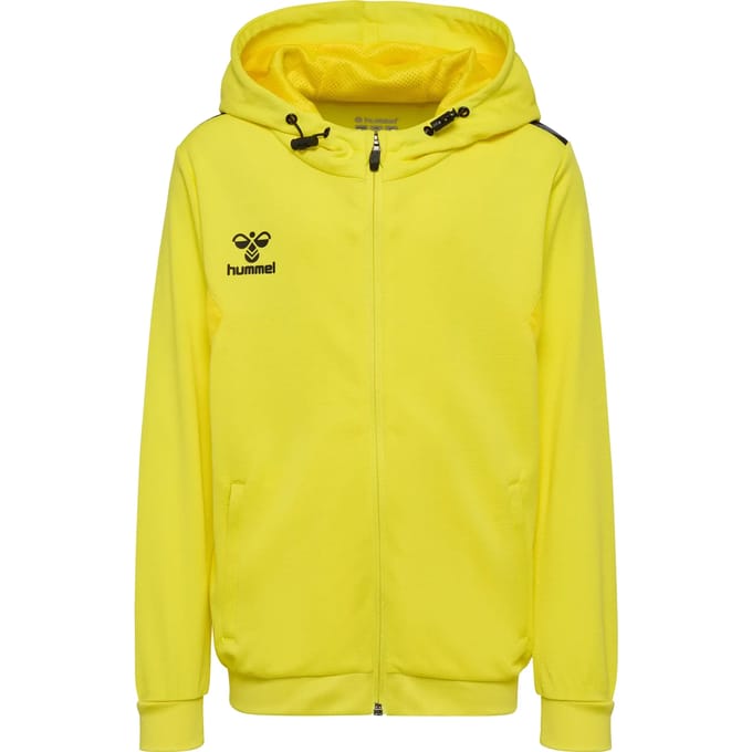 Kinder trainingsjack van polyester met capuchon en ritssluiting Hummel Authentic