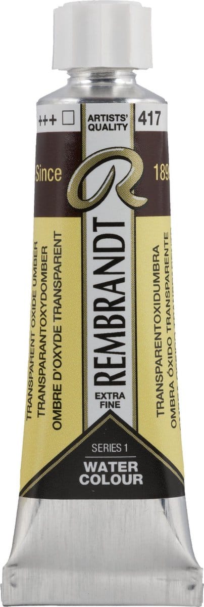 Rembrandt Aquarelverf Tube 10 ml Transparantoxydomber 417