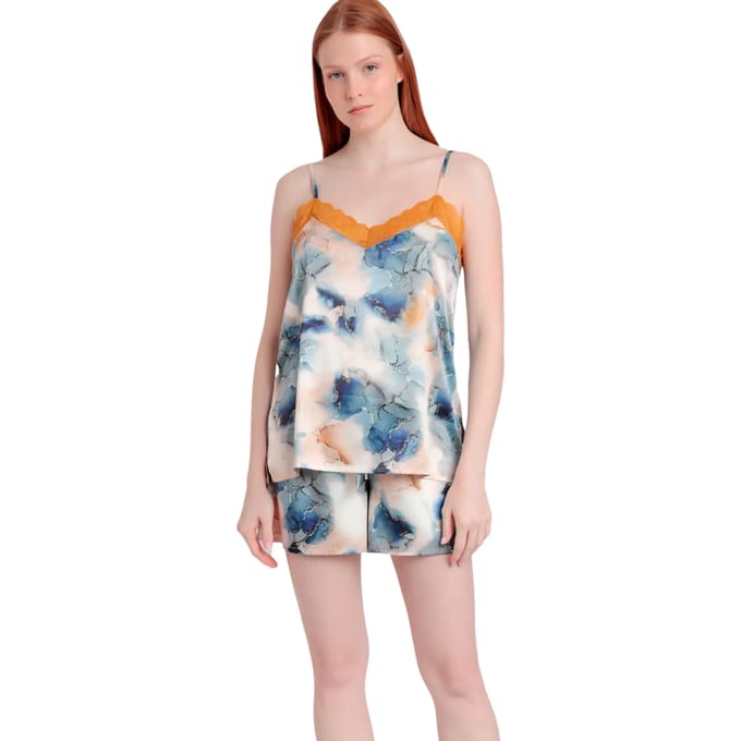 Pyjama-sets Admas Pyjamashort-Hemd Tile