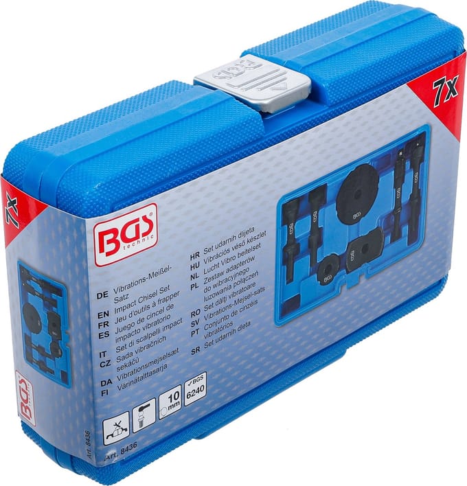 BGS Lucht Vibro beitelset