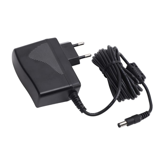 Adaptateur secteur pour pédale d'effet guitare DC9V 2A avec filtrage multiple du bruit black