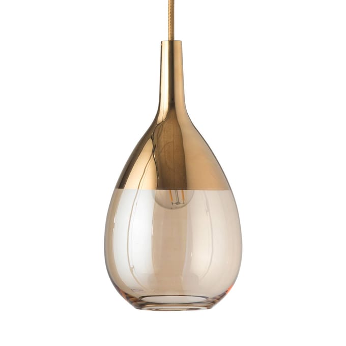 EBB & FLOW Lute S hanglamp goud goud-rook