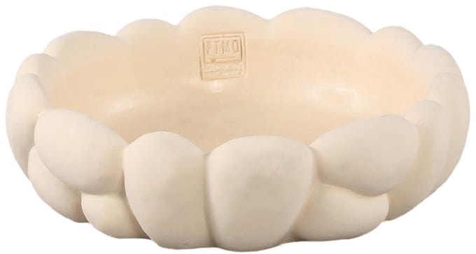 PTMD - Schaal Mikay - Wit - 30x30x8cm