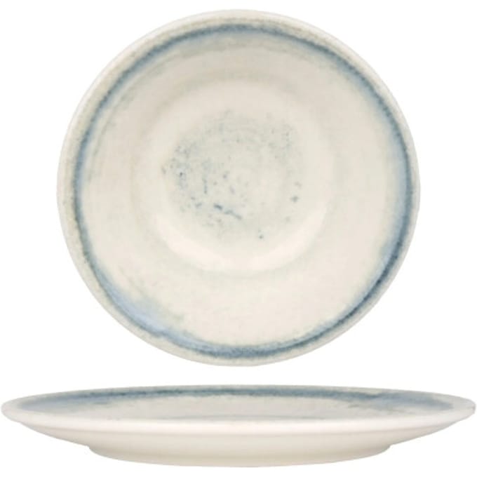 Bonna Dinerbord - Rivus Line - Porselein - 25 cm - set van 6