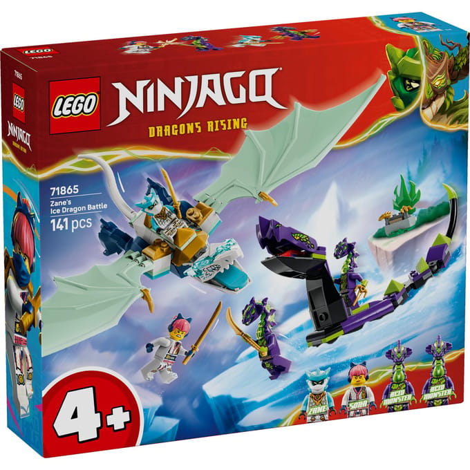 LEGO 71865 Ninjago Zane's Ijsdraakgevecht  (Exclusief)