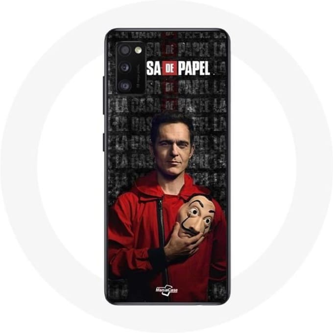 Samsung Galaxy A41 hoesje La Casa De Papel Berlin Masker