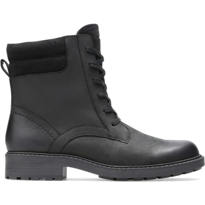 Clarks - Dames - Orinoco2 Spice - D - 2 - black leather - maat 5
