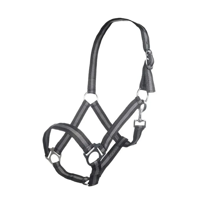 Nylon halster voor paard HKM Budapest