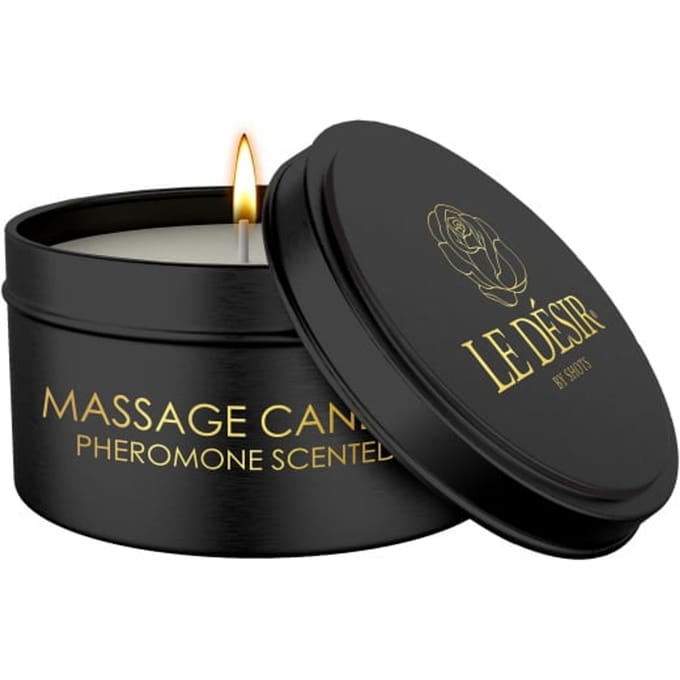 Erotische Massagekaars - Pheromone geur