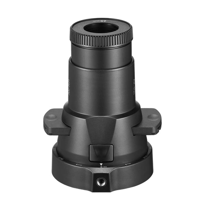 Godox AK-R21 Camera Flitsprojectorset met 65 mm projectielens + montageadapter voor ronde kop zwart