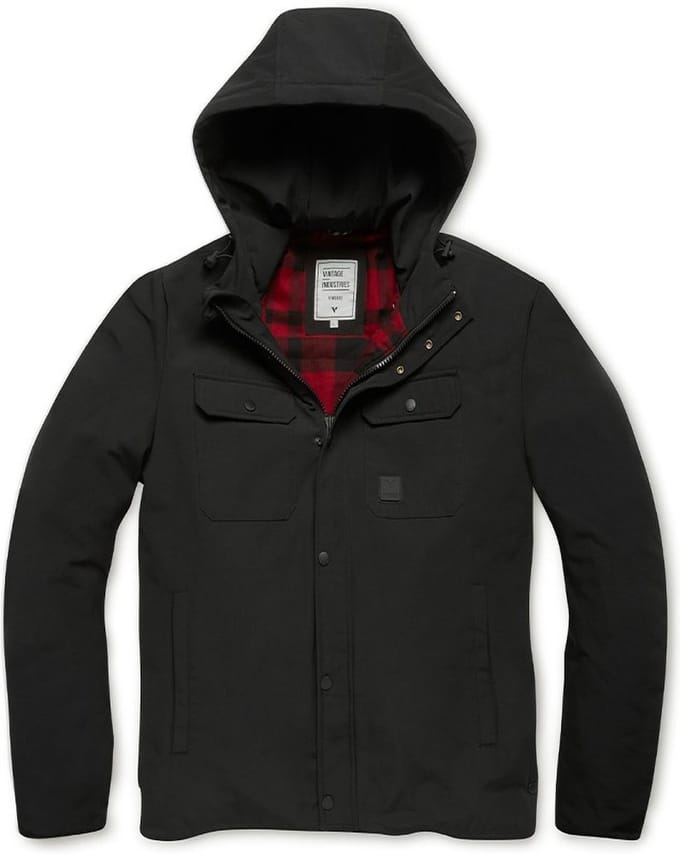 Vintage Industries Tussenjas Gareth Jacket Black