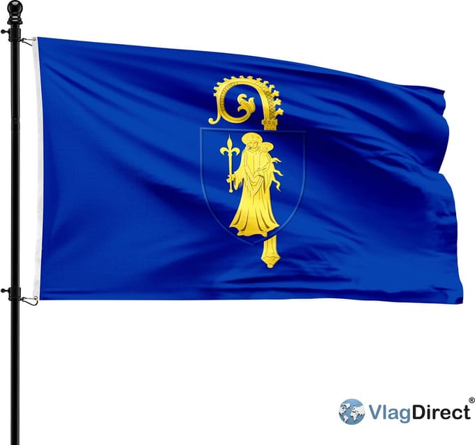 Gemeente Hastière vlag - 90 x 150 cm.