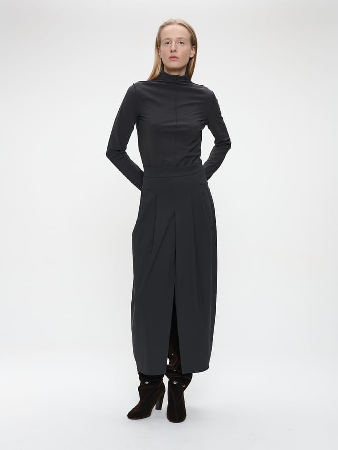 Jack skirt technical jersey | Grey - Grey / S