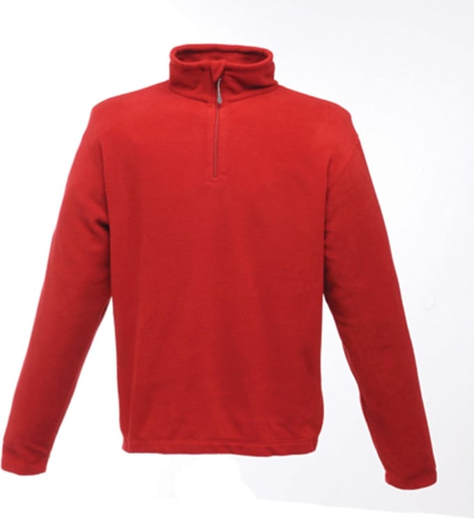 Fleece Heren Hiking Micro Zip Neck