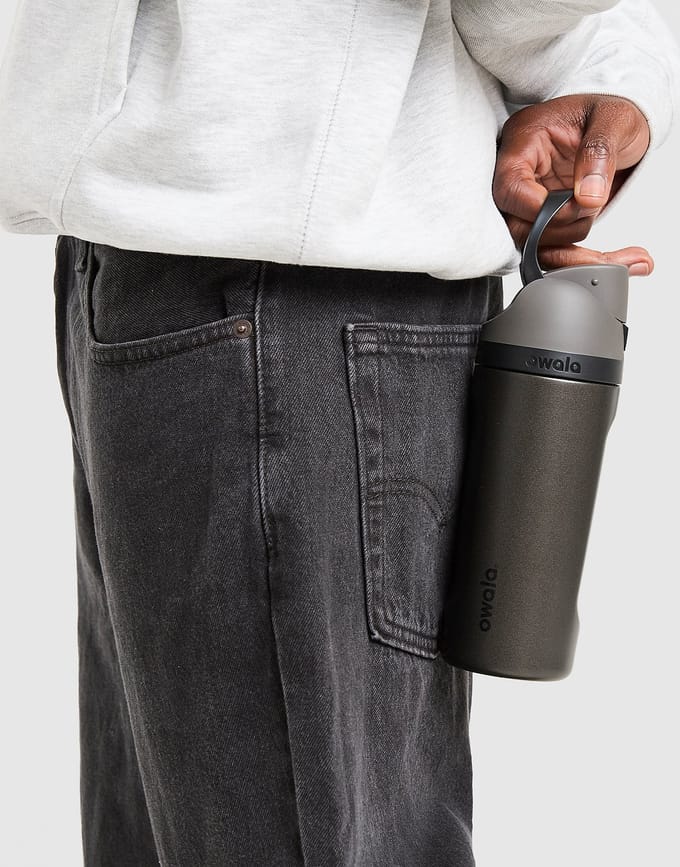 Owala FreeSip 0.47L Water Bottle - Grijs- Dames, Grijs 0.47L