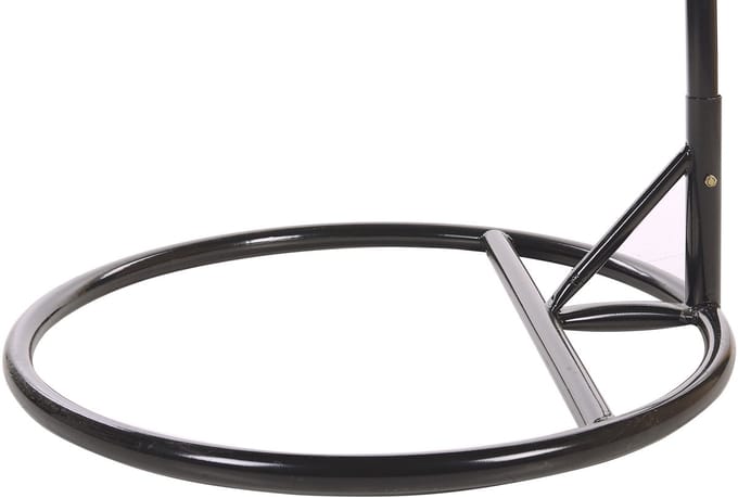 STAN - Hangstoel - Zwart - Staal