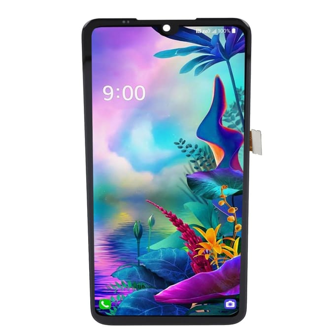 Ensemble Numériseur d'Écran Tactile LED Remplacement d'Écran Tactile avec Outils pour G8X ThinQ V50S ThinQ blue