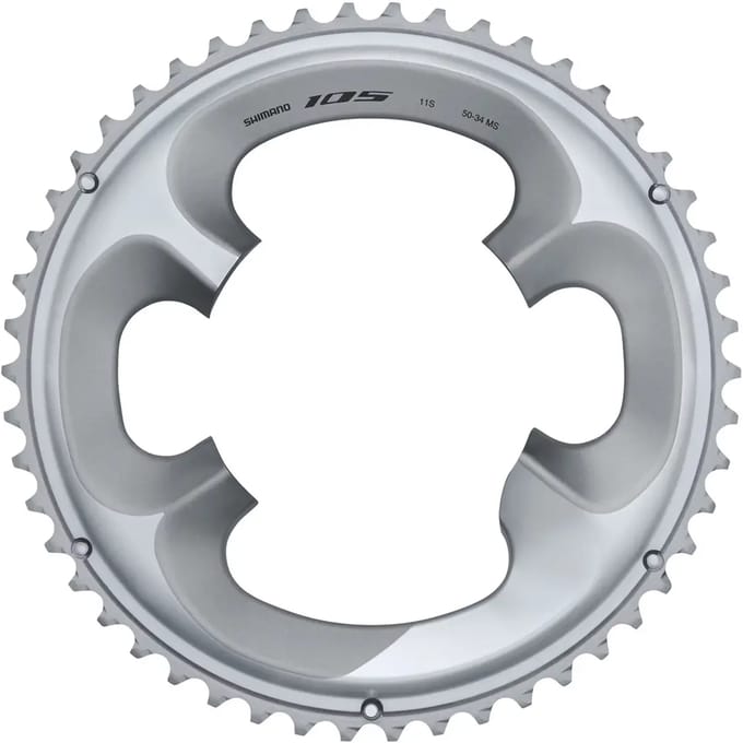 Kettingblad 50T Shimano 105 FC-R7000 - zilver