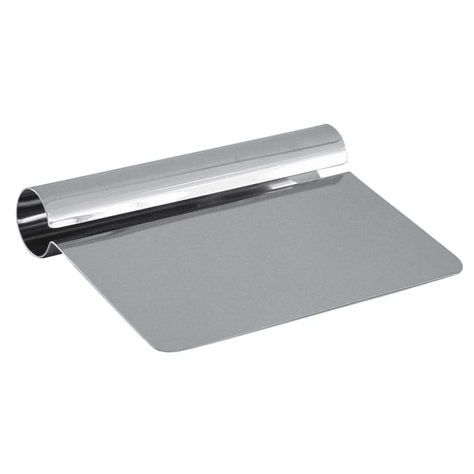 Couteau de boulangerie en acier inoxydable pour portionner la pâte 150x110mm Hendi 553404