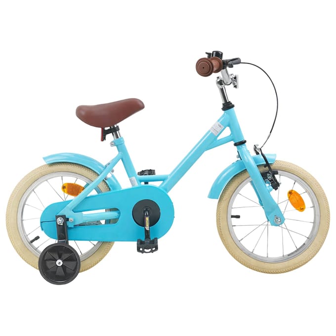 vidaXL - Kinderfiets - 12 - Inch - voor - 2-4 - jaar - oud - Lichtblauw