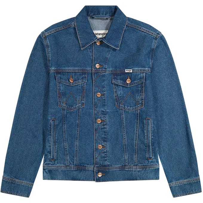 Wrangler Classic Jacket Jacket Taglia: M | Giacche di jeans Outlet | Uomo