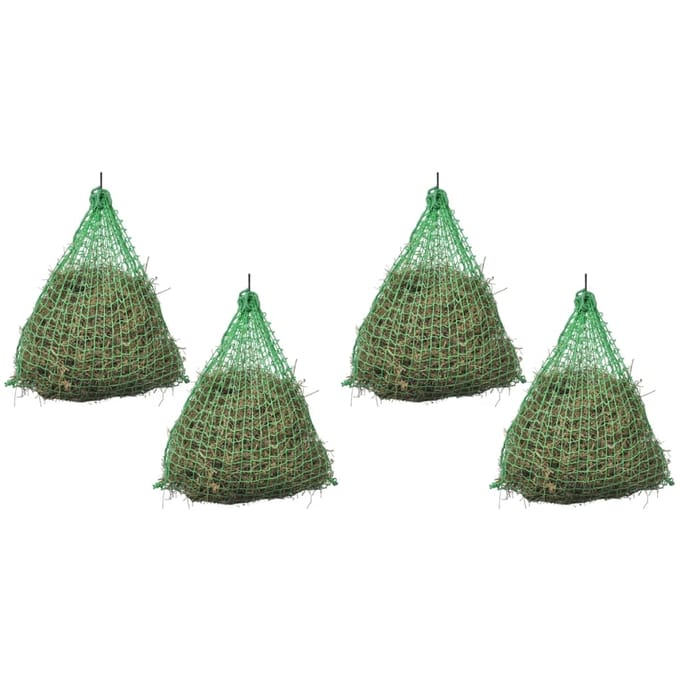 vidaXL - Hooinetten - 4 - st - rond - 0,75x0,5 - m - PP